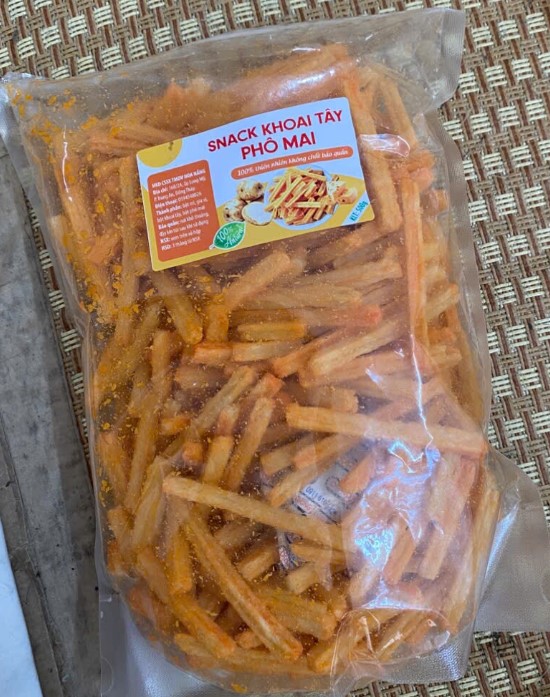 Snack Khoai Tây Phô Mai Hoa Nắng 500g
